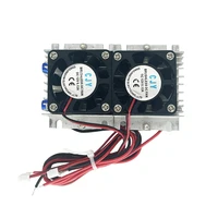 Système de refroidissement thermoélectrique Peltier, refroidisseur indispensable, semi-conducteur, climatiseur, extérieur, intérieur, bricolage, 144W, 12V 6