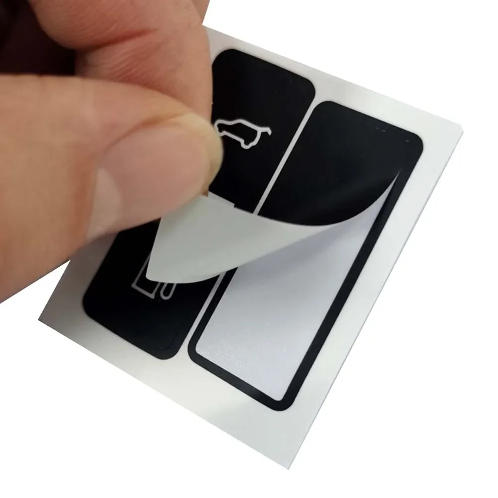 CD Radio Audio Button Repair Sticker for Audi Q7 4L 2003 To 2014 Q7 Tuning Accessories Refinishing Broken Down Console Keys