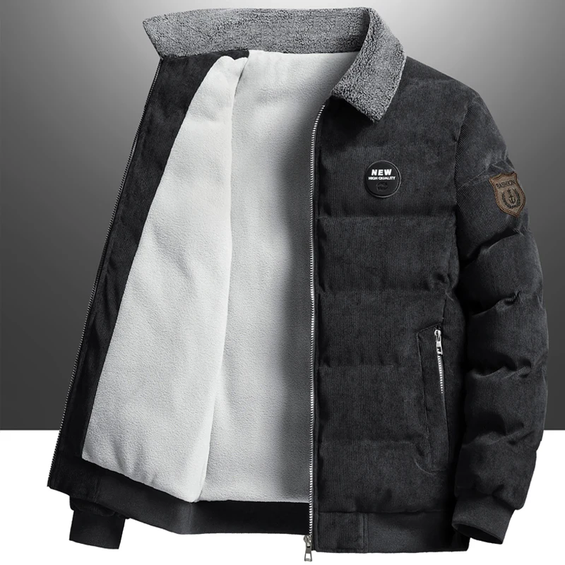 Рисунок 3 - Мужская парка, осенне-зимняя новая мужская куртка