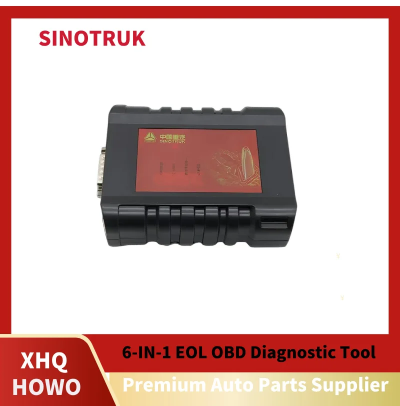 Chinese Engine Scanner Detector Heavy Duty Diagnostic Tool 6-IN-1 EOL OBD Diagnostic Calibration HOWO Heavy Duty Truck Tool For