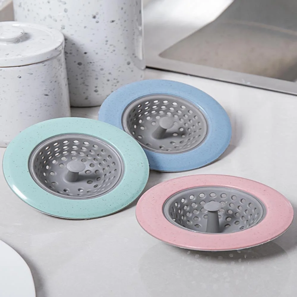 2pcs Sink Filter Tank Floor Drain Cover Hair Prevent Clogging Kitchen Sink Drain Plug Filter sink filter kitchen sink filter sink strainer floor drain filter kitchen sink strainer