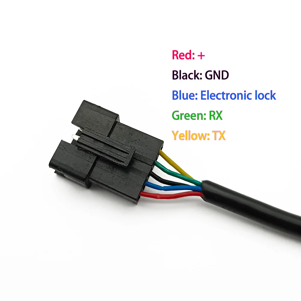 Elektrofahrrad-Adapterkabel für KT-Display, wasserdichter Stecker, SM 5-polig, für den Anschluss von Controller-Instrumenten – Detail 9