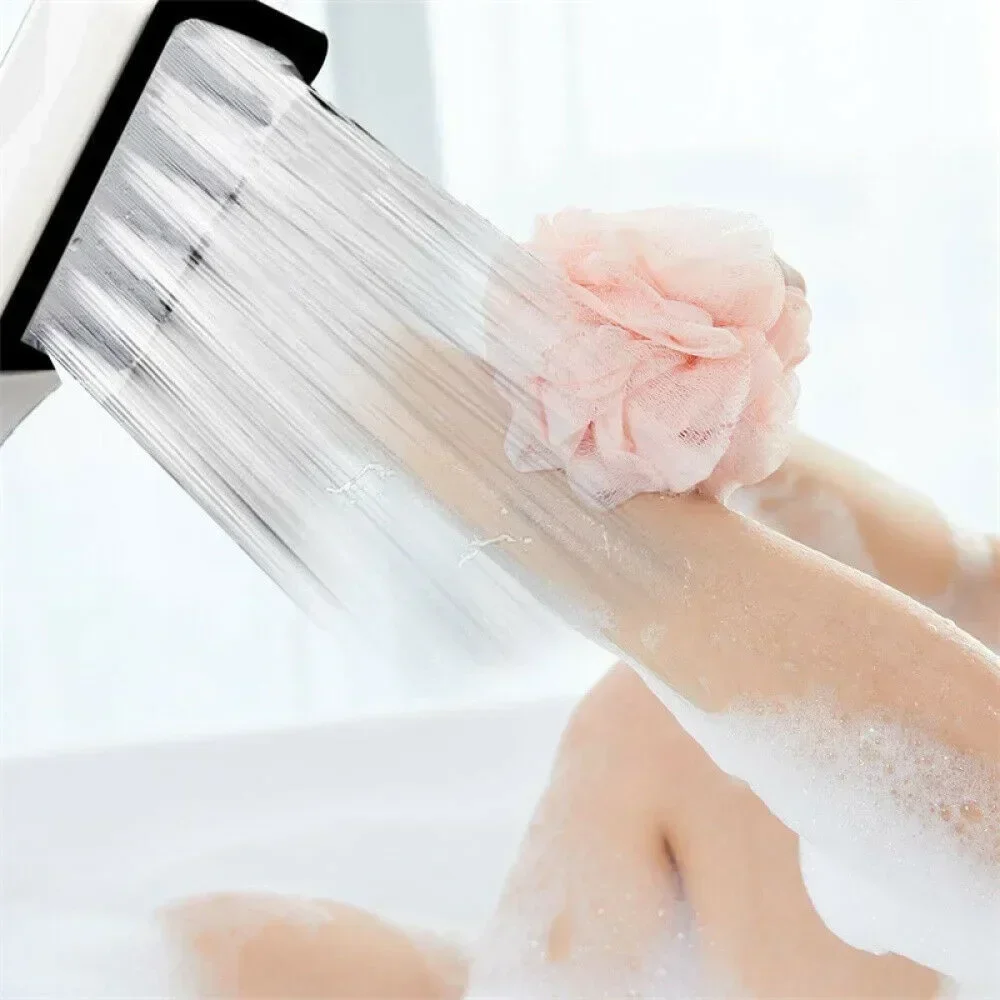 300 Holes High Pressure Rainfall Shower Head Water Saving Sprayer Nozzle Shower Head Water Saving Filter Bathroom Accessories 4