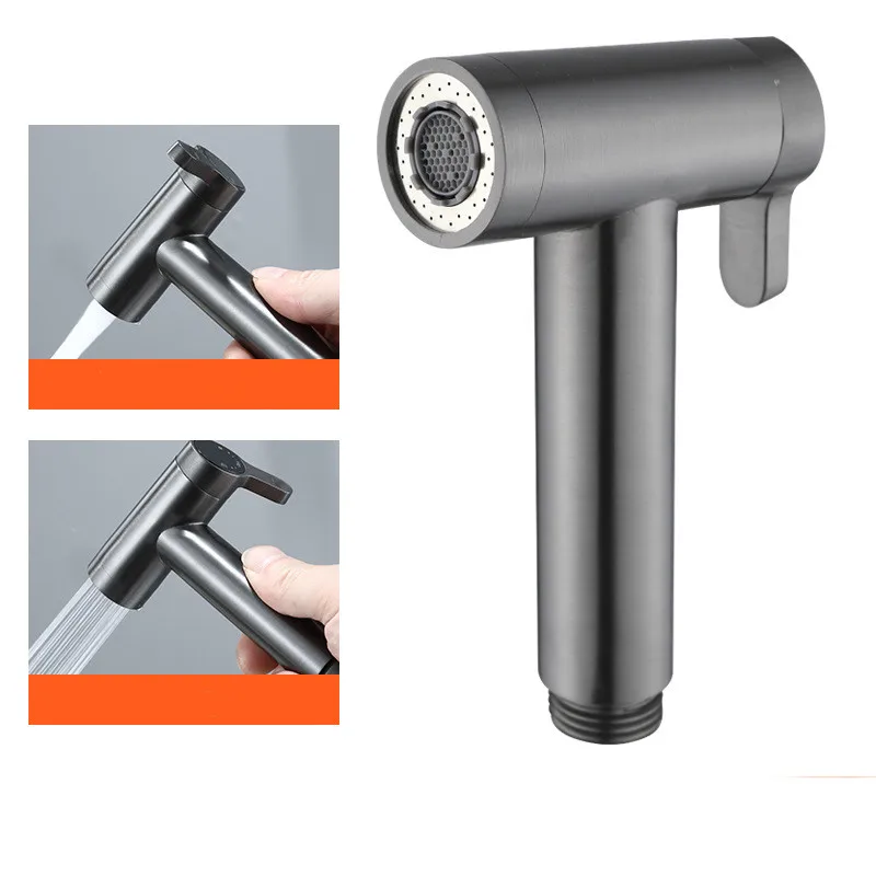 Description Picture 3 of itemMulticolor Brass Toilet Sprayer Bidet Sanitary Single Cold Water Faucet Spray Gun Hand Shower Bathroom Hardware Accessories