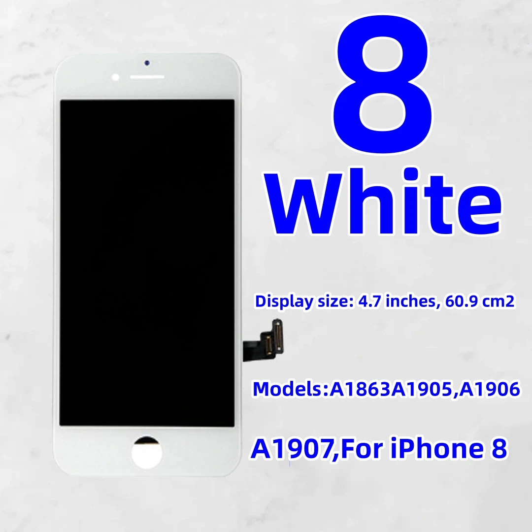 8 White