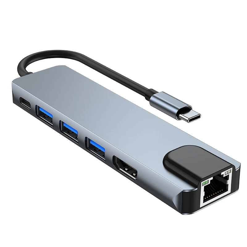 

USB Type - C до 1000 Мбит / с RJ45 Ethernet Mash Mash Mash Mash Mash Mash M2 M1 USB HUB3.0 USBçoklayı Cı Ноутбук USB - C до HDMI Кабель 4K Показать порт