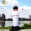Customized Beer Shop Outdoor Advertising Decoration Inflatable Mascot Restaurant Cooking Chef Balloon Air Sky Dancer With Blower 2