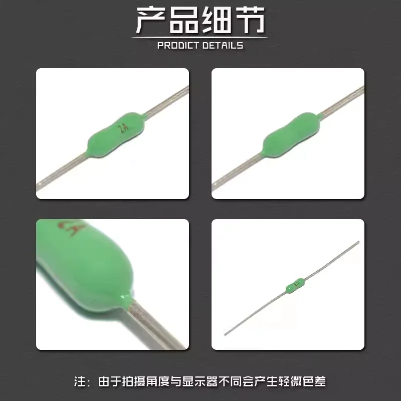 10PCS 2.4*7mm Axial Lead Green Fuse 125/250V 2.4 x 7 63mA 125mA 250mA 1A 2A 3A 4A 5A 7A 8A 10A Fast Blow PICO Resistance Fuse