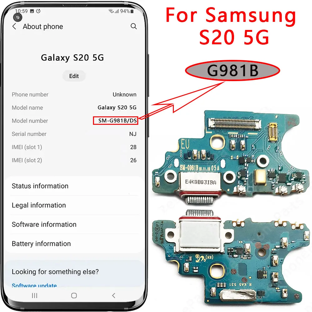 Premium Charging Port USB Charge Connector Board - High-Quality Replacement Flex Spare Parts