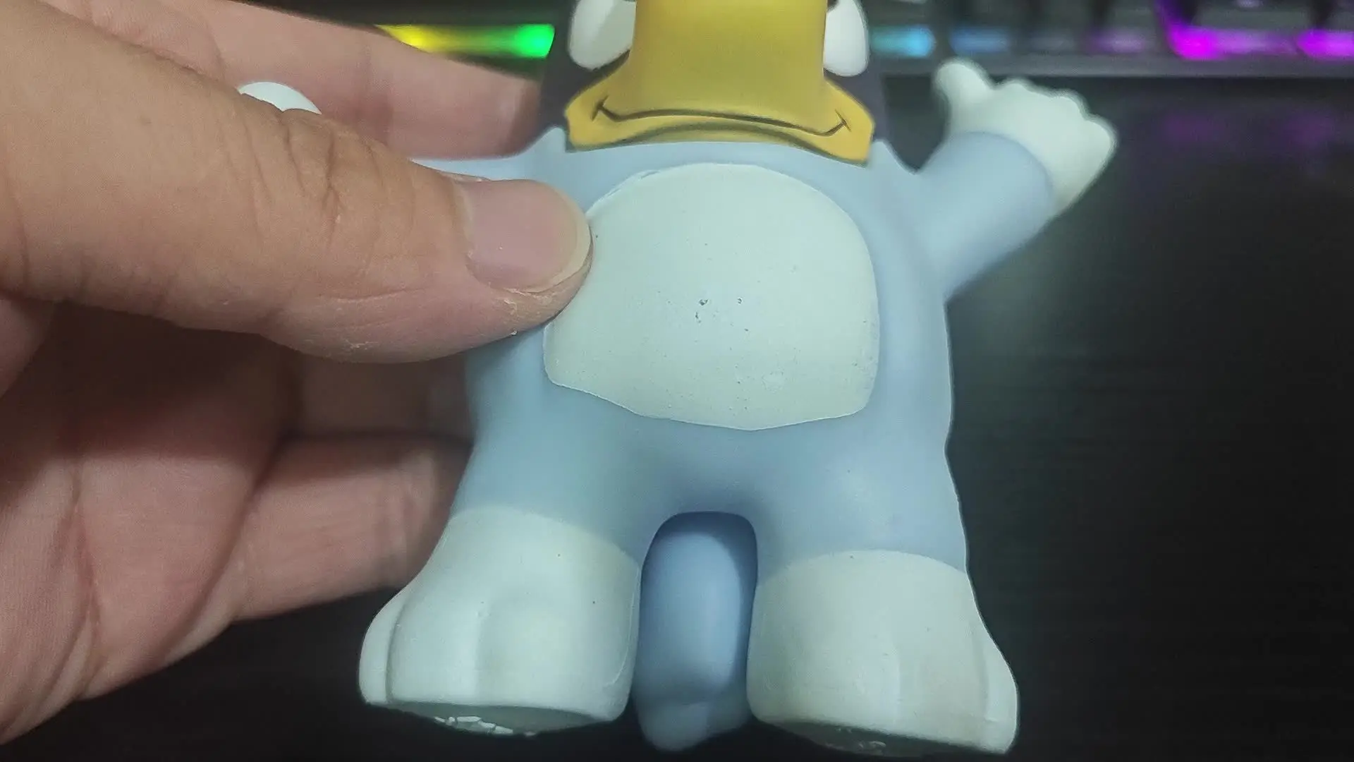 Подлинный мягкий клей Bluey может растягивать три раз длины суперэластичная