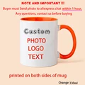 Orange mug