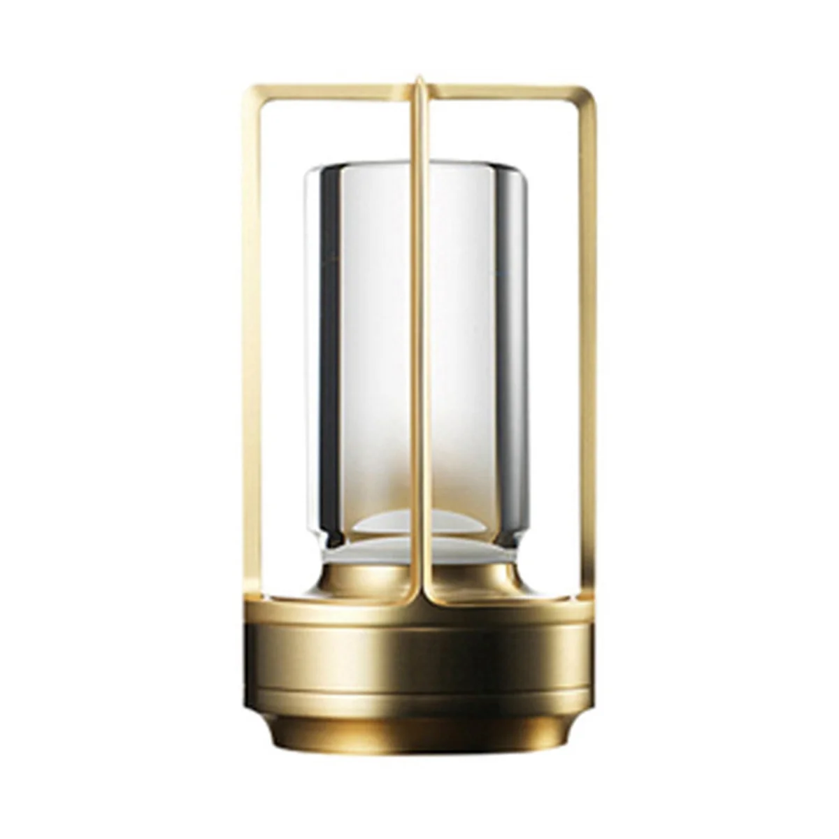 

Rechargeable Crystal Lamp Bedside Table Bedroom Led Touch Table Lamp Restaurant Decoration Atmosphere Night Light Gold