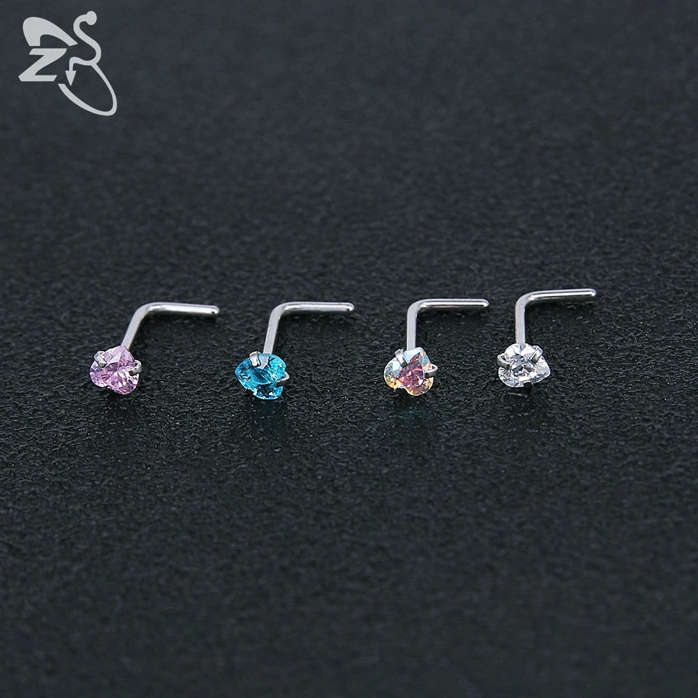 Nose studs 3-12pcs/lot Stainless Steel