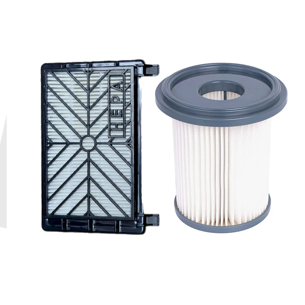 цена 2pcs Vacuum Cleaner Accessories HEPA Filters+Filter Element For Philips FC8712 FC8714 FC8716 FC8720 FC8722 HEPA Filter