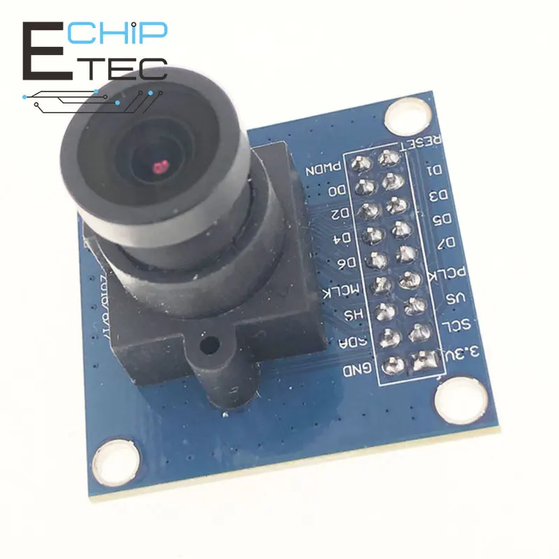 

1PCS/2PCS OV7670 Camera Module Supports VGA CIF auto exposure control display active size 640X480 For Arduino