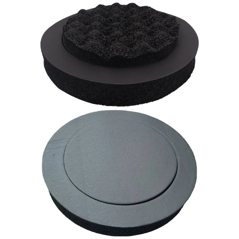 6.5" Car Door Speaker Fast Rings Speaker Enhancer Sponge Baffle for Sound Insulation Rings N0HF