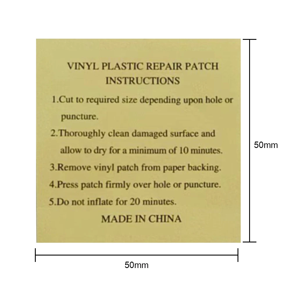 10-100Pcs PVC Repair Patches for Pool Self-Adhesive Pool Repairing Sticker Kit Pool Repair Patches for Inflatable Boat Raft Ring