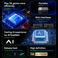 MOREFINE 2025 NEW Mini Pc GPU G1 AI RTX 4090M/4080M/4060 Super Graphics Card 16GB GDDR6 Thunderbolt3 TypeC External GPU computer 2