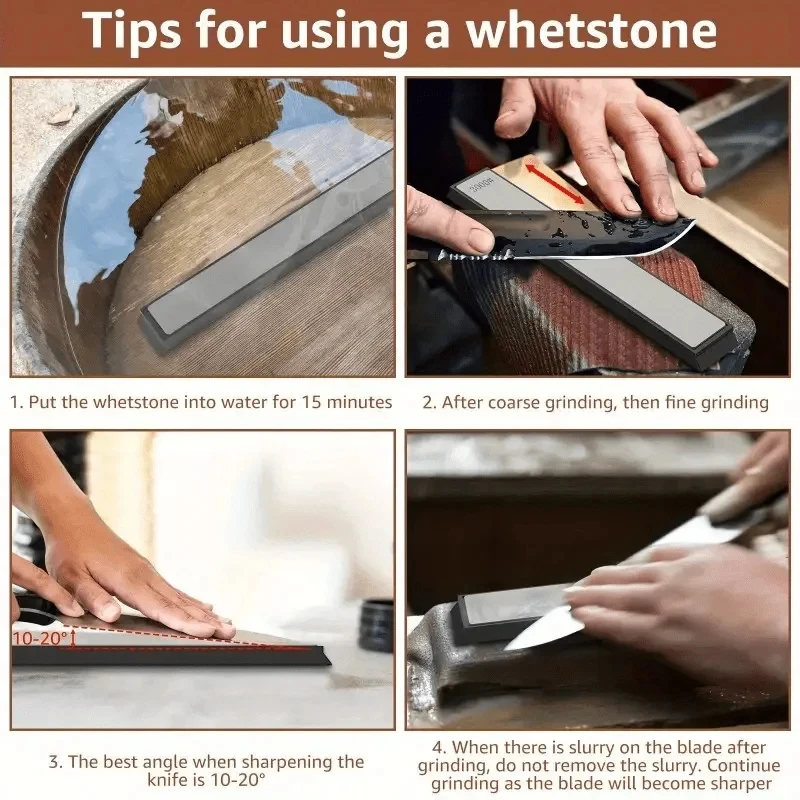 다이아몬드 연마석 세트- 240  600  1000  180  400  2000    그릿 샤프닝 블레이드, 주방칼, 가위, 끌 연마용 오일 스톤