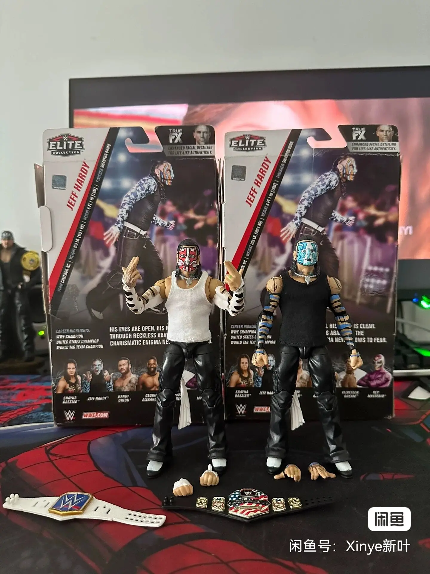 WWE　JAKKS　14インチ　JEFF　HARDY　ジェフハーディー WWE JAKKS 14インチ JEFF HARDY ジェフハーディー