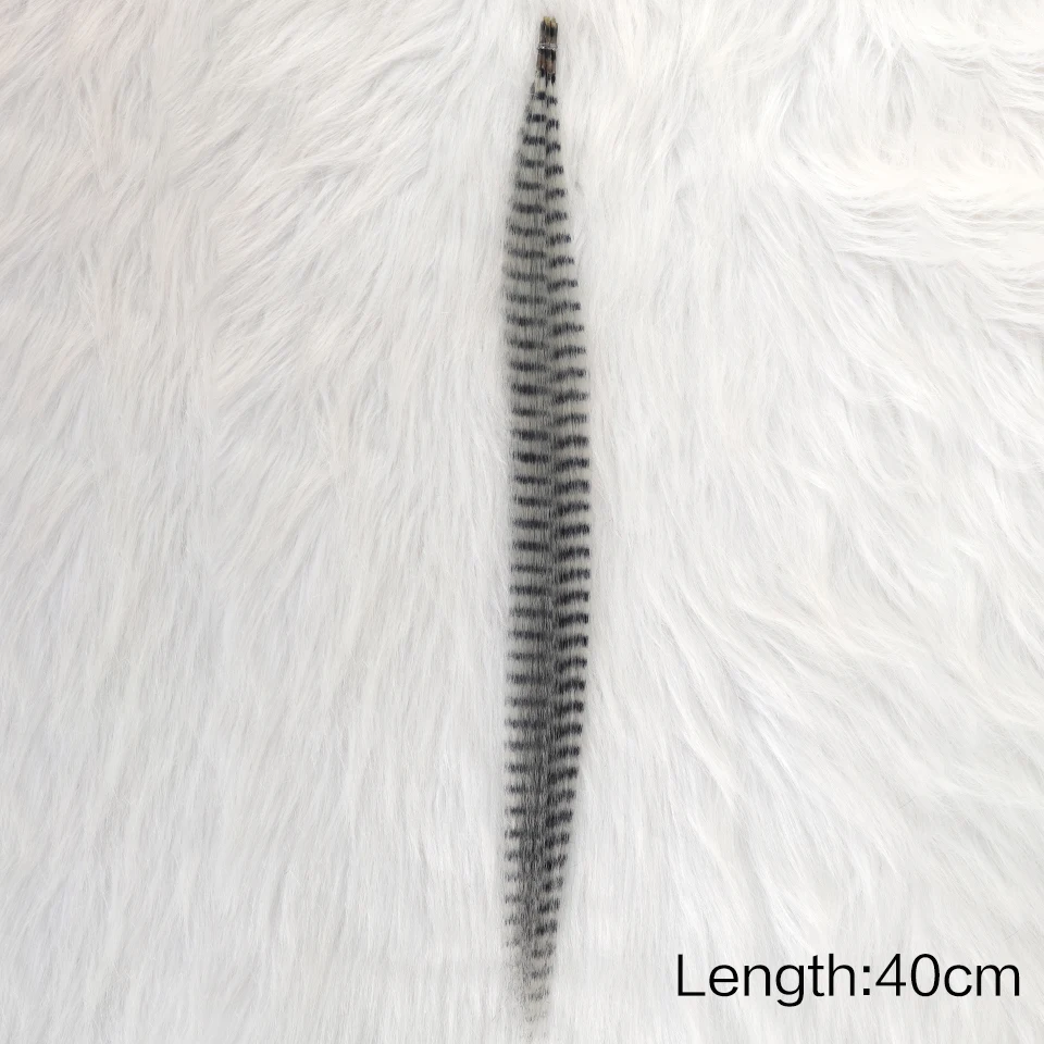 LUPU Synthetic Feather Hair Extensions 16 Inches 10 Strands/pack Colored Hair Extensions Hair Extensions For Women Accessories