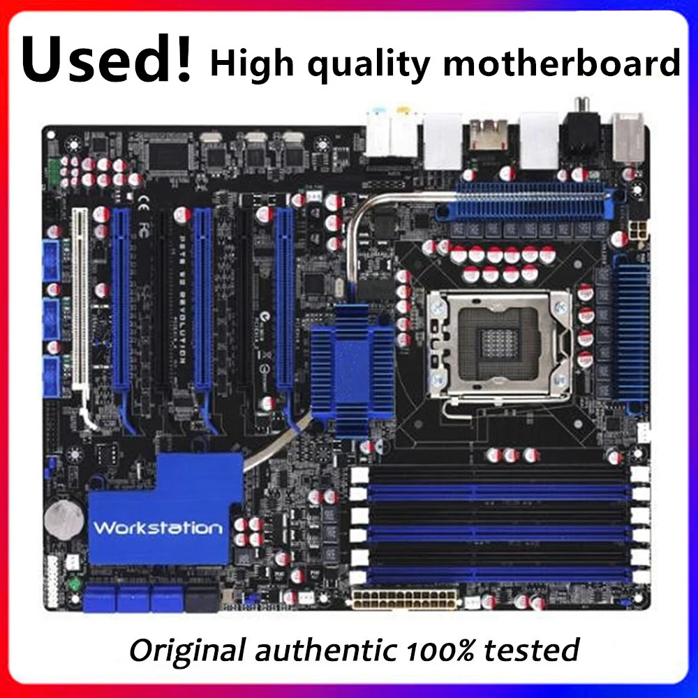 Per P6T6 Ws Revolution Usato Originale Per Intel X58 Socket Lga 1366 Ddr3 Scheda Madre Lga1366 Mainboard