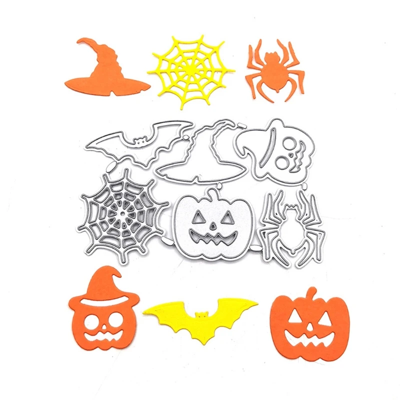 Troqueles De Corte De Metal Para Manualidades De Halloween W
