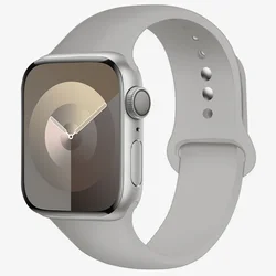 Premium Silicone Watch Strap Bracelet - Vibrant Colors & Versatile Design for 38 40 41 S10-42MM (13 Cloud mist grey)