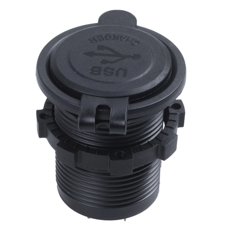 12V-24V Car Vehicle Waterproof 5V 2.1A + 2.1A Dual USB Power Sockets Outlet