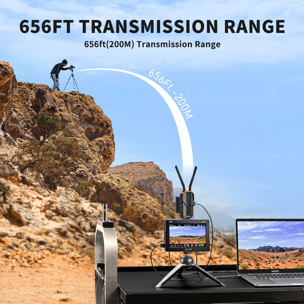 Lemorele Wireless HDMI Extender Kit 200M 1080P