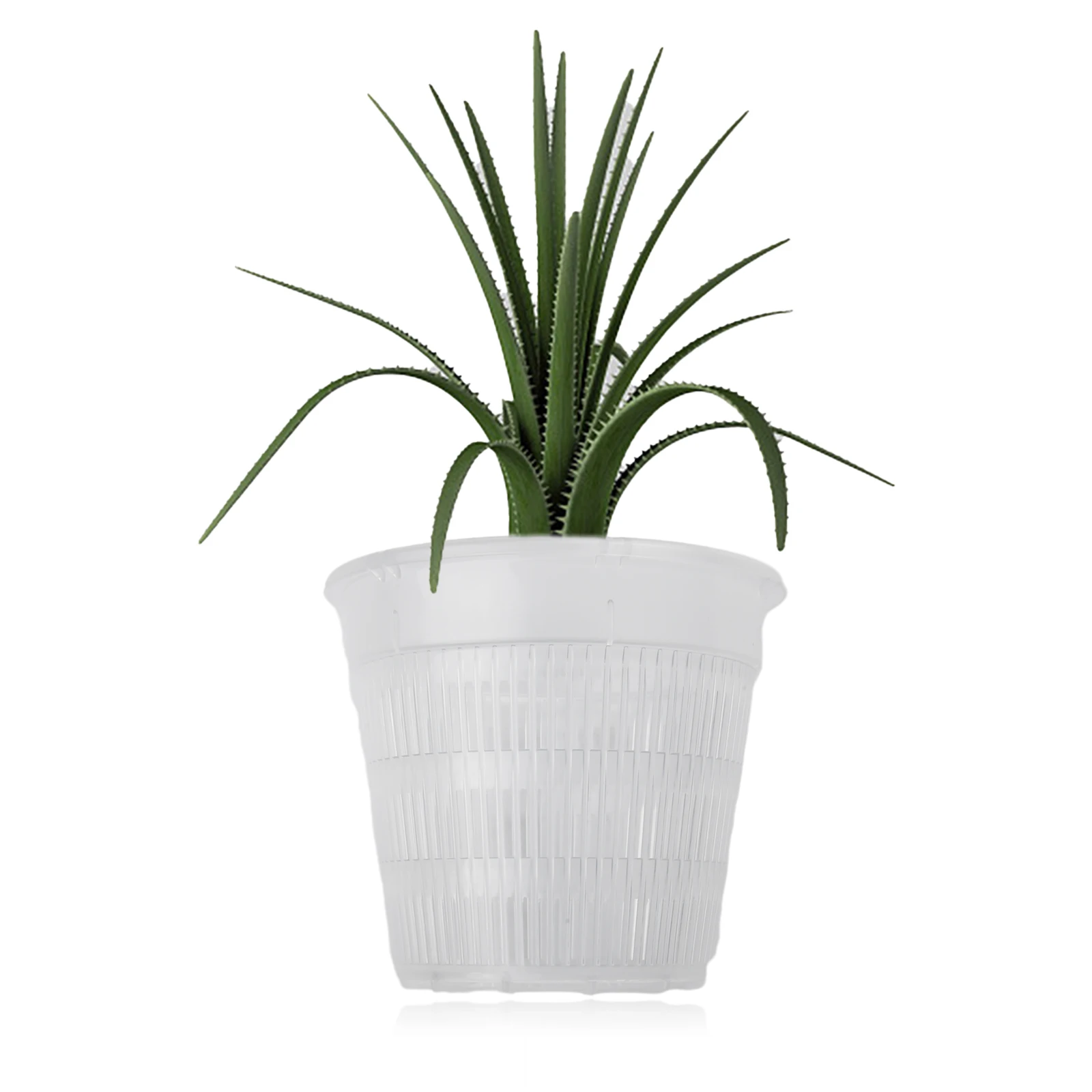 

Plant Pot Flower Pot Plastic Pots Reusable Orchids Plastic Clear Flower Pot Stand For Milkweed Moonflower Home