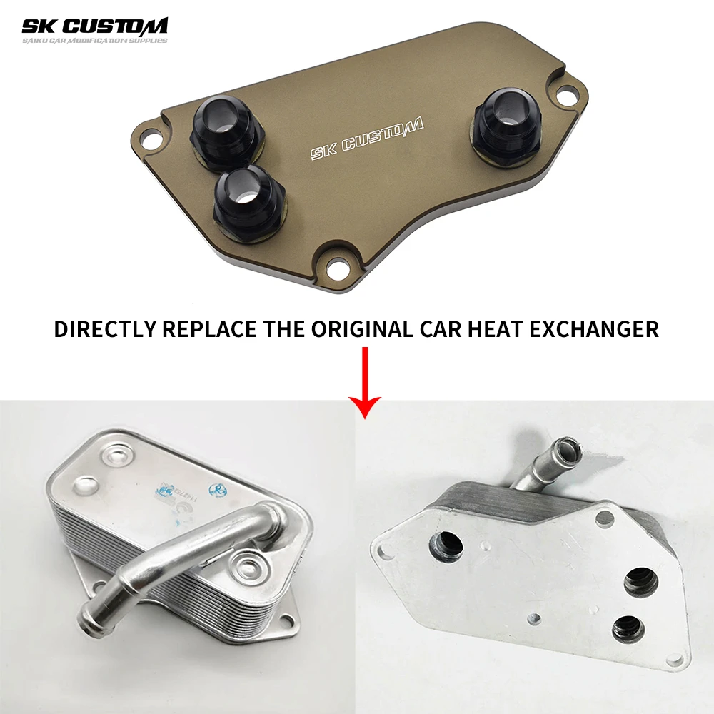 BMW N20 N26 N51 N52 N53 N54 N55 Engine Oil Cooling Kit F30 F34 F07 F10 F12 E84 E83 F25 E71 E90 E93 Radiator Cooler oil cooler kit,aluminum radiator kit