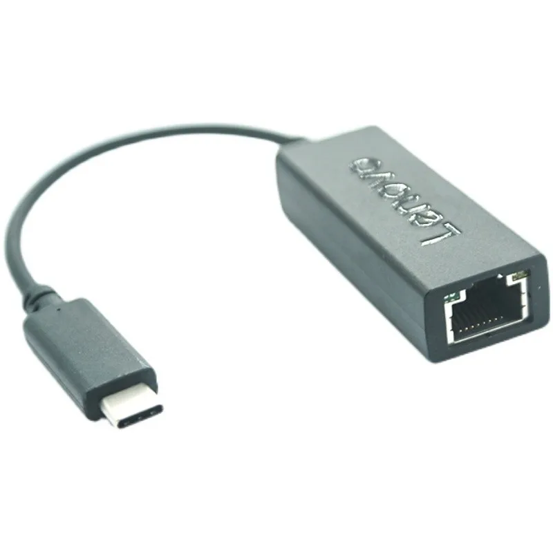 Original para Lenovo Tipo-c Usb c para Gigabit Ethernet Adaptador Rtl8153 Gx90s91833 Fru 03×7456 Novo