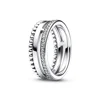 2022 High-Quality Original 925 Sterling Silver pretty Regal Swirl Tiara Signature Ring Fit Women Jewelrys 6