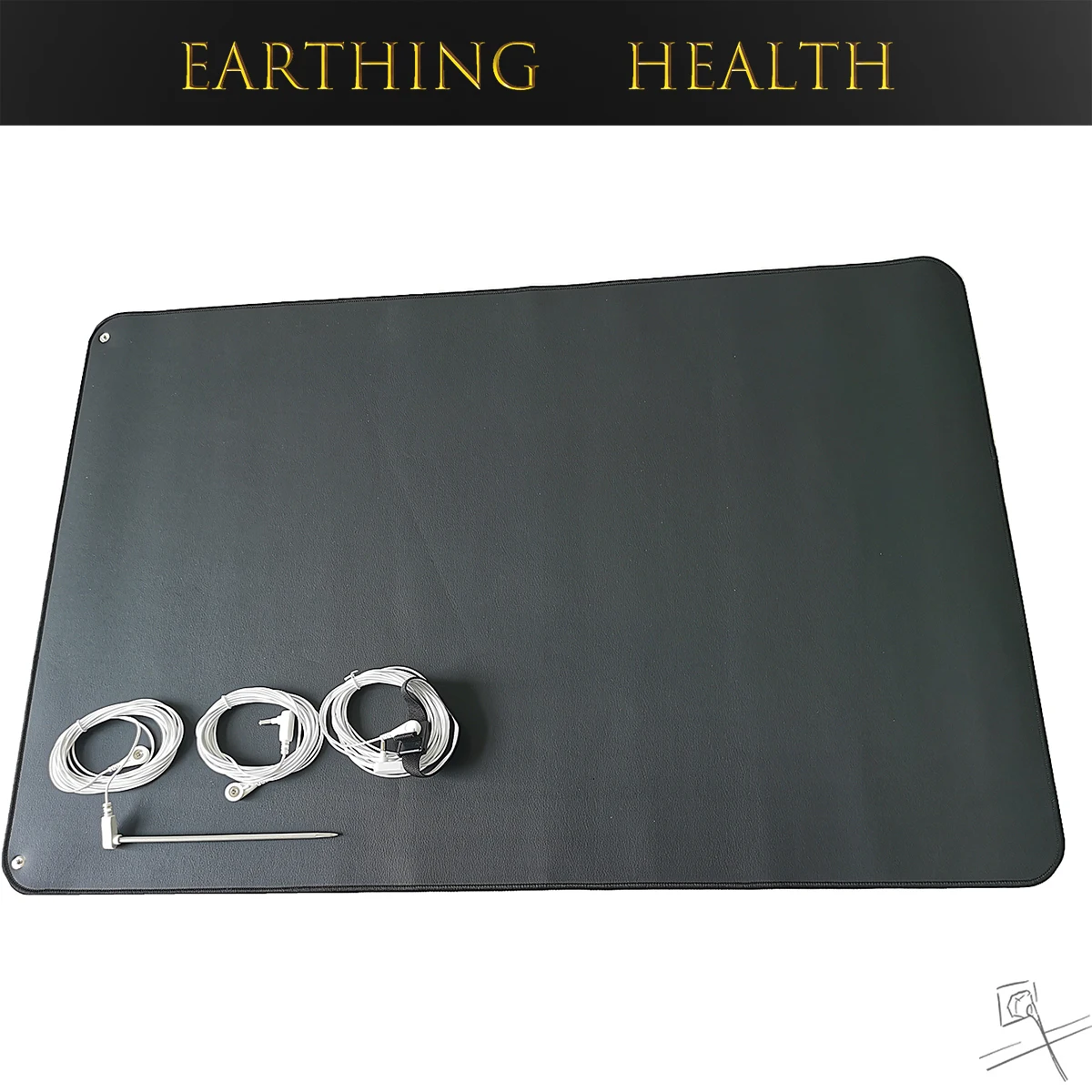 Grounding Yoga Mat with Earthing Cord and Rod AntiSkid Sports Fitness