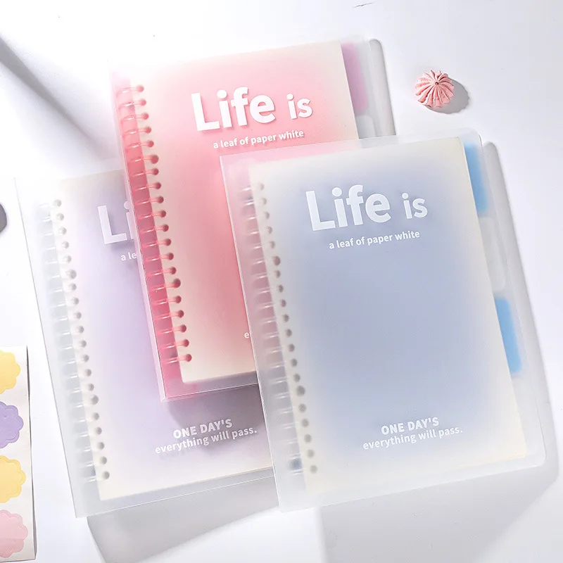 Binder Note A5 B5 Campus Loose Leaf Notebook Memo Diary Office Index File School Japanese Stationery Back To School - 6