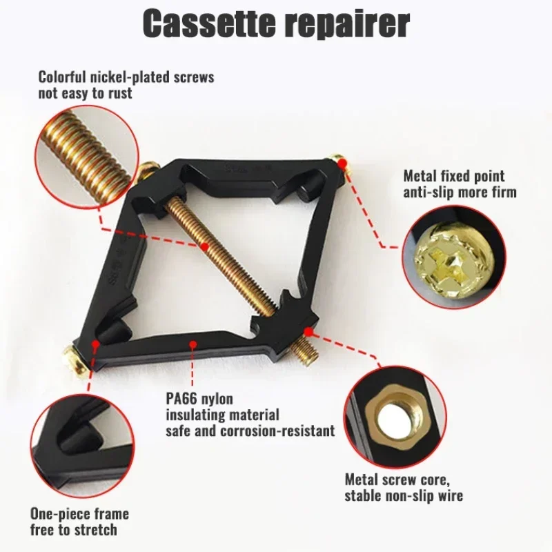 10PCS 86mm Switch Box Repair Kit Black Screw Plug Socket Replacement Wall Fixing Tool for Old Box Repair Durable Easy-to-Use