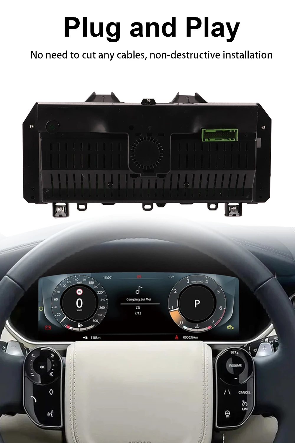 Digital Cluster Dashboard For Range Rover Sport (2014-2017) Executive (2013-2016