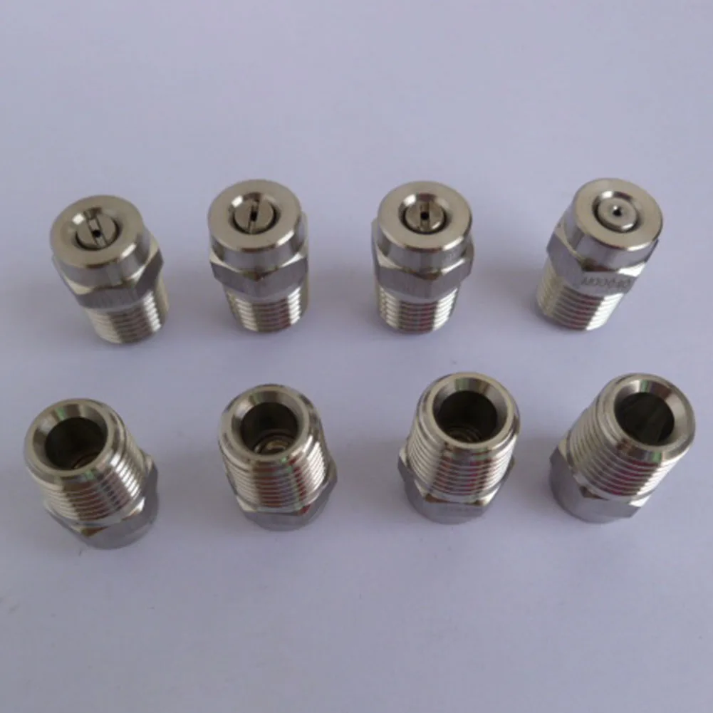 1pc Pressure Washer Cleaning Nozzle 0 15 25 40 Degree Water Jet Angle Speed 1/4 Thread For Pressure Washer Jet Wash Spray Nozzle