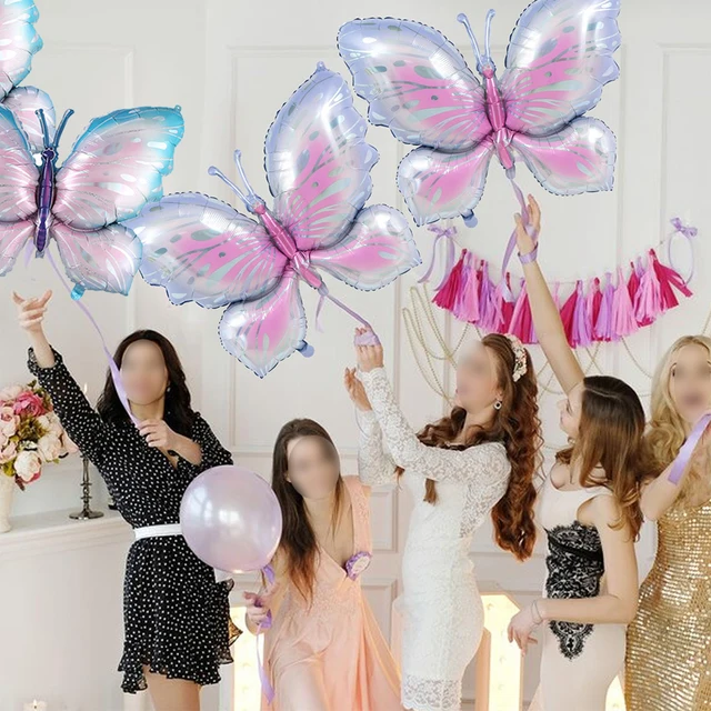 Decorazioni Compleanno 7 Anni A Tema Farfalle - Palloncini, Striscione E Accessori Per Feste - Foto 9