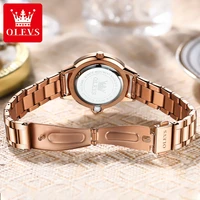 OLEVS 5588 Original Certification Women's Watches Love Expressing Watch Quartz Watch for Lady's Waterproof Date Dress Wristwatch 2