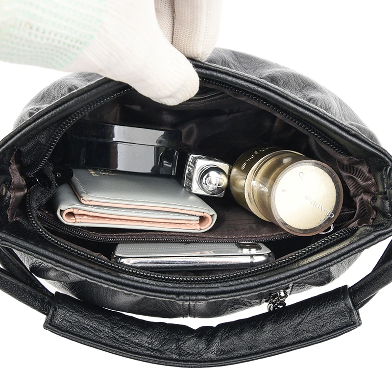 Leather Small Shoulder Bags for Women Casual Ladies Crossbody Bag Purses Handbags Designer Handbags Sac