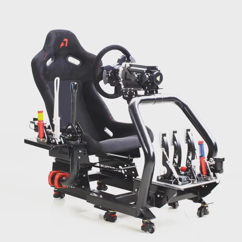 AZRACING SF Retractable Simracing Cockpit | VR Racing Simulator ...