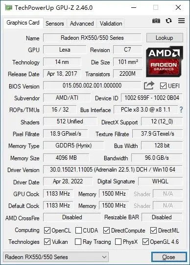 gpu pc YESTON Radeon RX 550 4HDMI Graphic Card GDDR5 4GB 128Bit Computer GPU RX550 4G 4 HDMI GA AMD Video Card Support Split Screen gpu pc