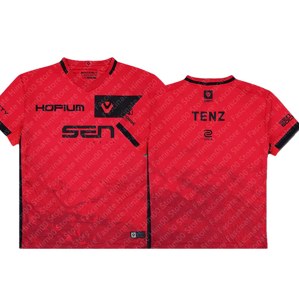 2024 Valorant Sentinels Esports Professional Short Sleeve T-Shirt  