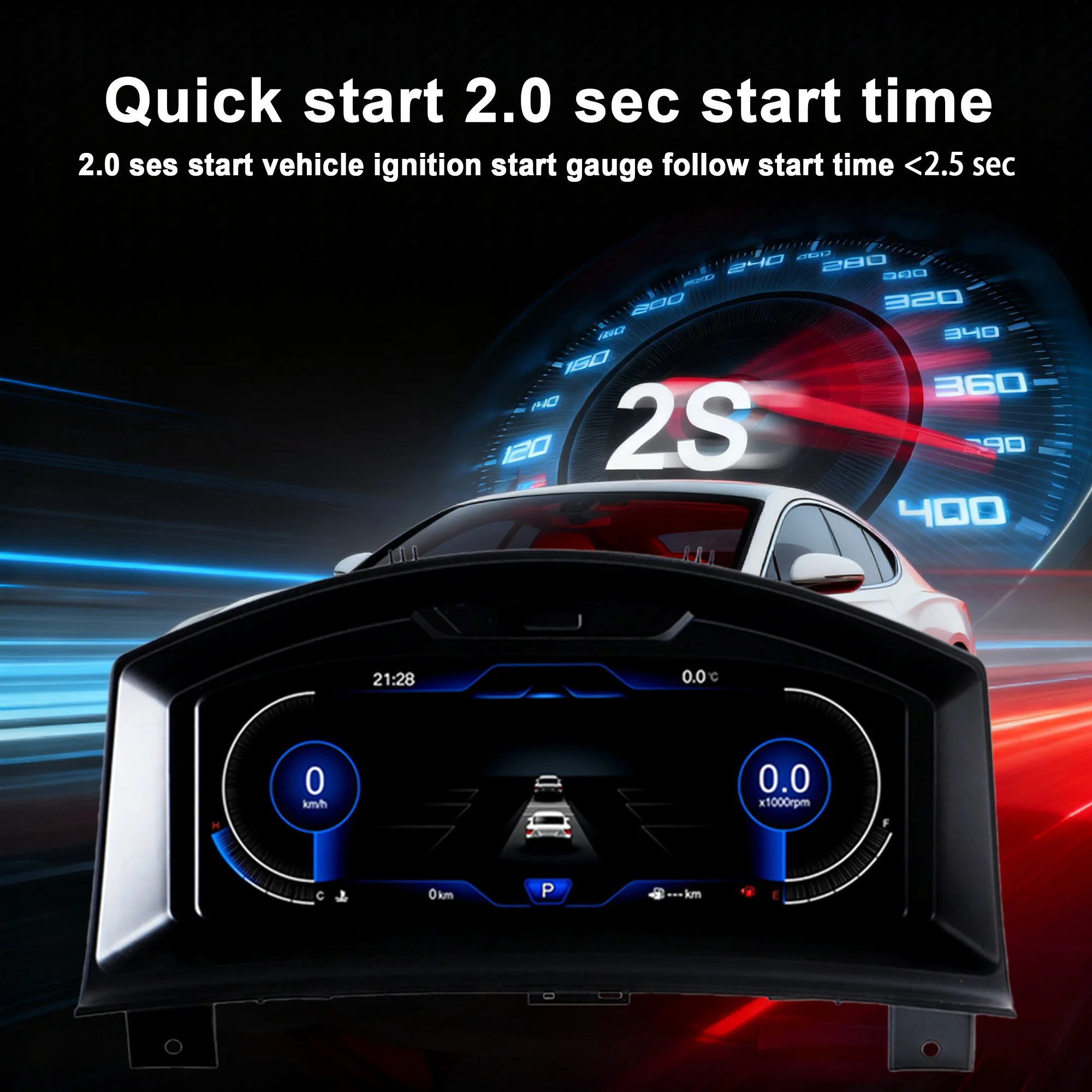 Digital Instrument Cluster For Opel Astra 2004-2010,For Opel Zafira CarPlay Spee