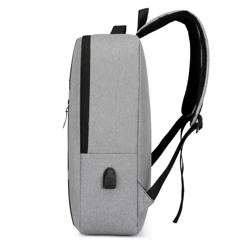 남성용 비즈니스 컴퓨터 가방, 멀티 포켓, 대용량 USB 충전, 출퇴근 배낭, 15.6 인치, 1 팩