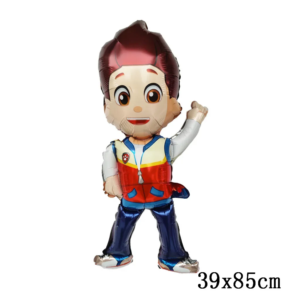 Paw Patrol Cartoon Hund Ballon Ryder Chase Skye Everest Aluminium Film Ballon Spielzeug Kindergeburtstag Party Dekoration – Detail 10