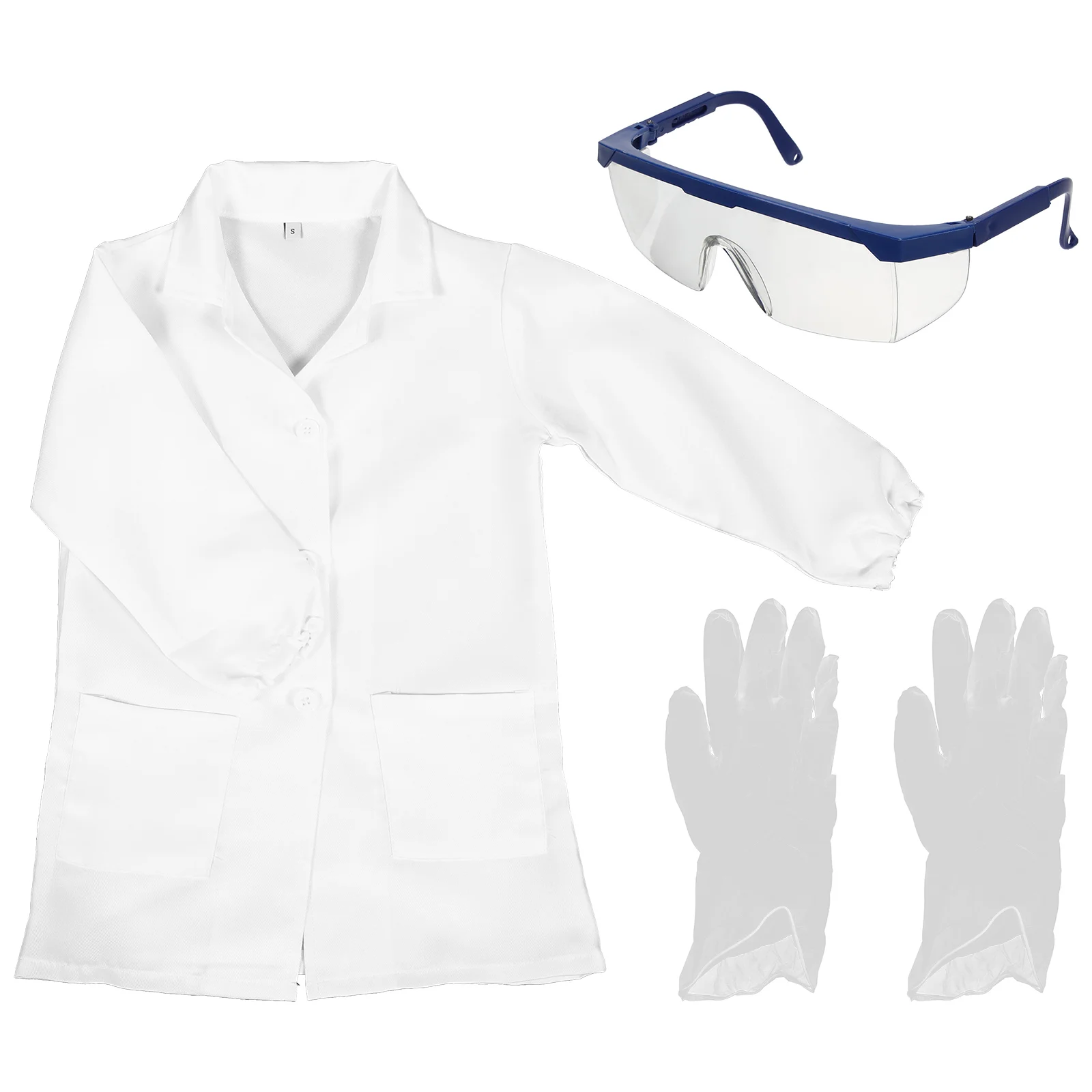 

Scientist Clothing Costumes for Kids Coat Laboratory Toddler Polyester Doctor Pupils Science Experiment