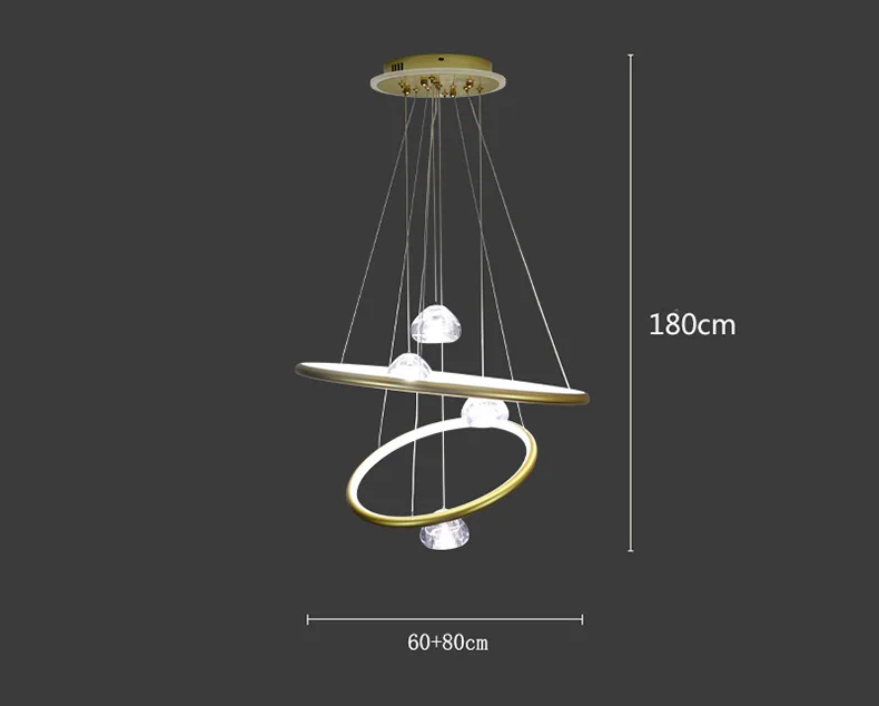 Description Picture 3 of itemhome decorationPendant lights, luxury crystal living room chandelier, dining room Pendant lamp, ceiling light, indoor lighting